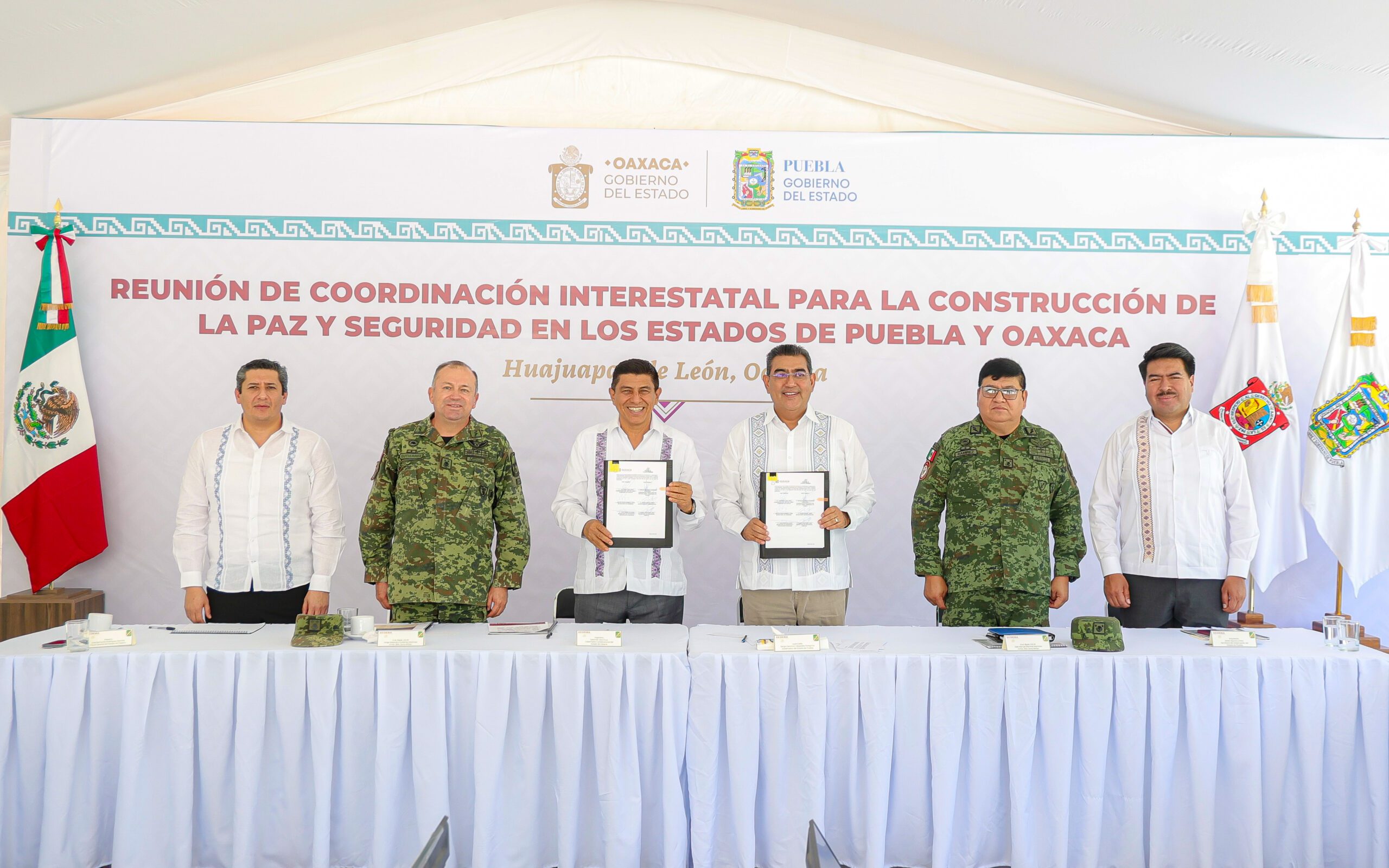  Con Oaxaca, Gobierno de Puebla fortalece Seguridad en zona limítrofe
