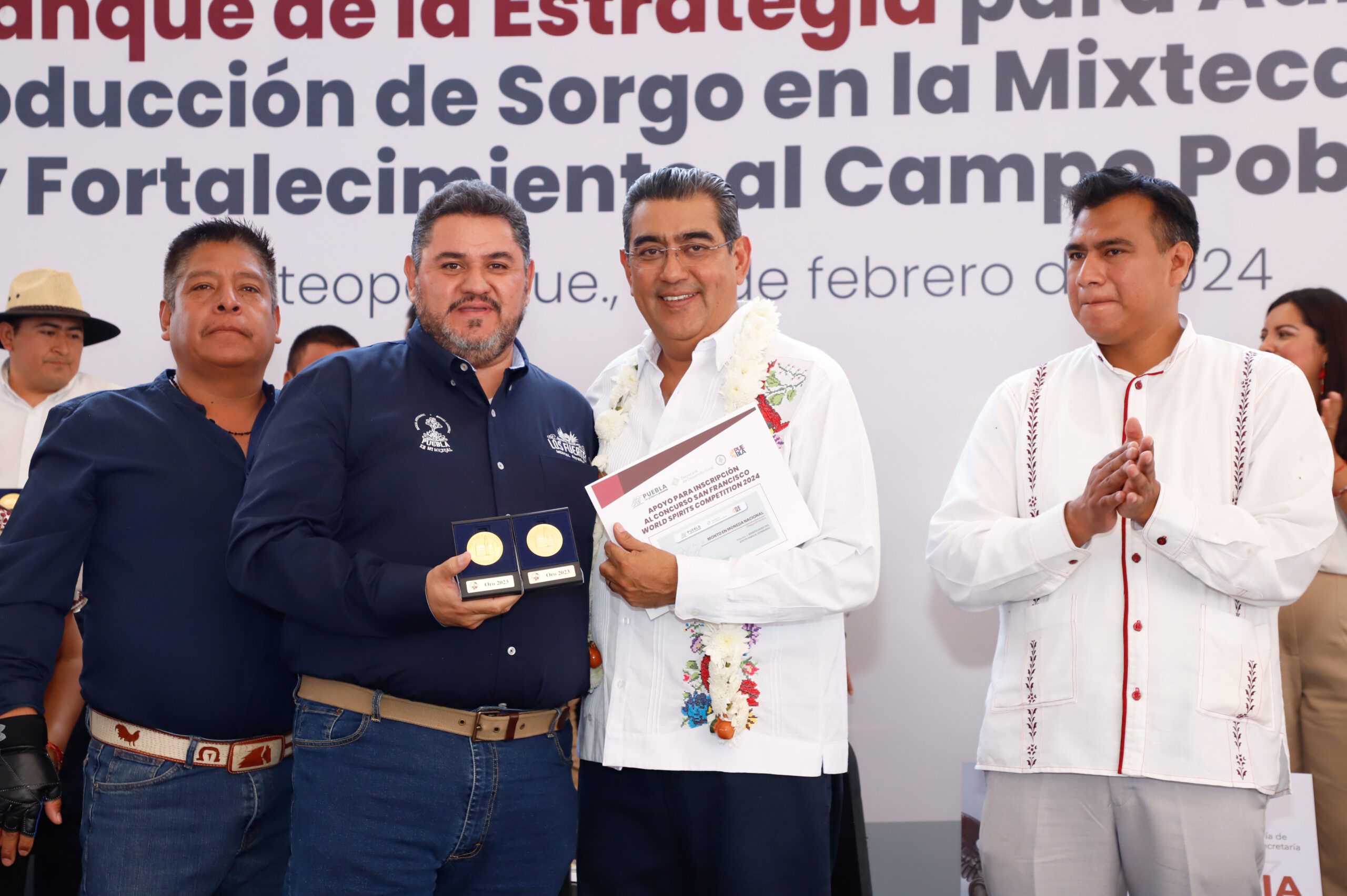  “Somos el Gobierno que históricamente ha invertido más en el campo poblano”: Sergio Salomón