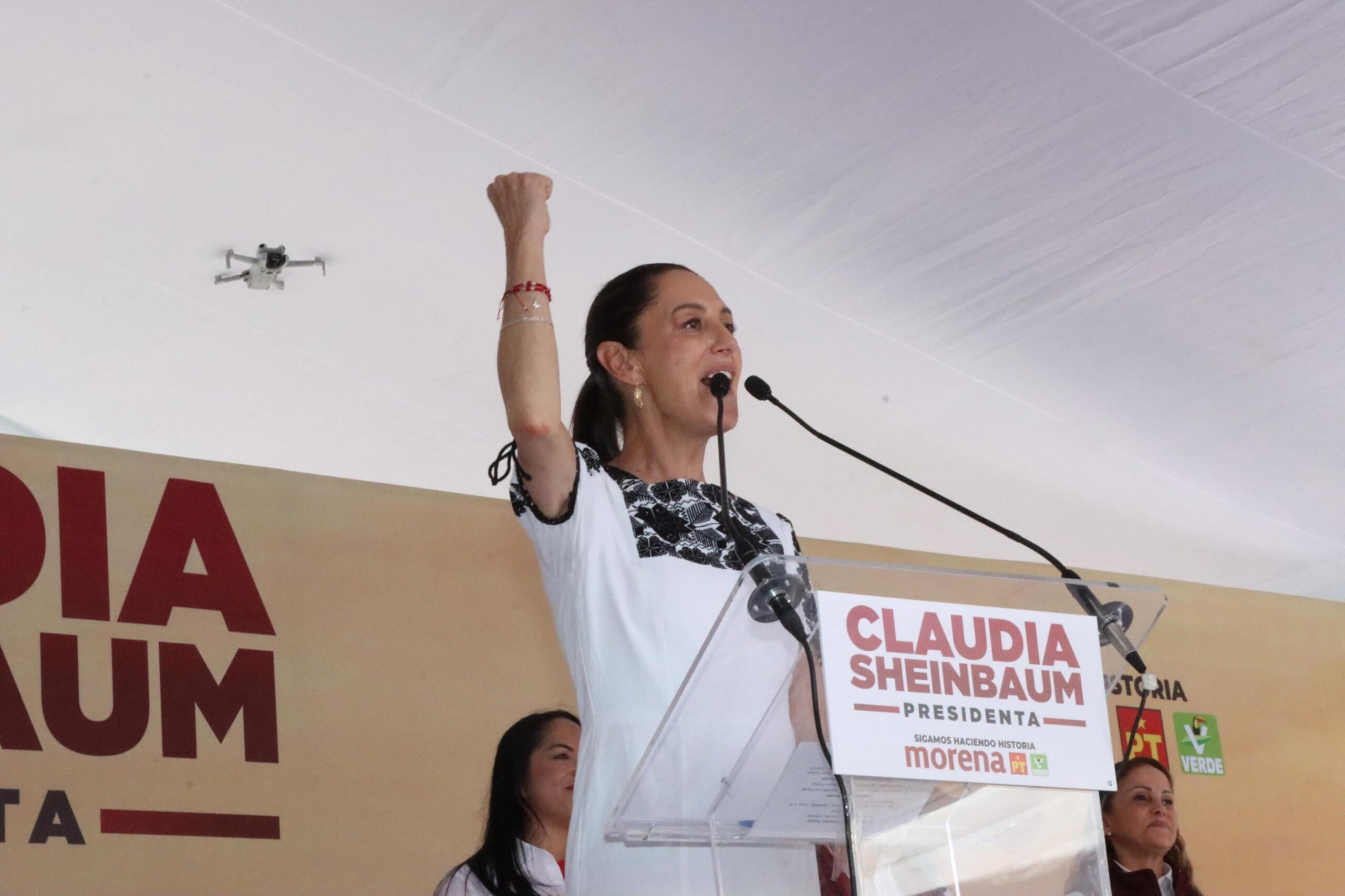 En Puebla se consolidará la Cuarta Transformación con el triunfo de Alejandro Armenta: Claudia Sheinbaum