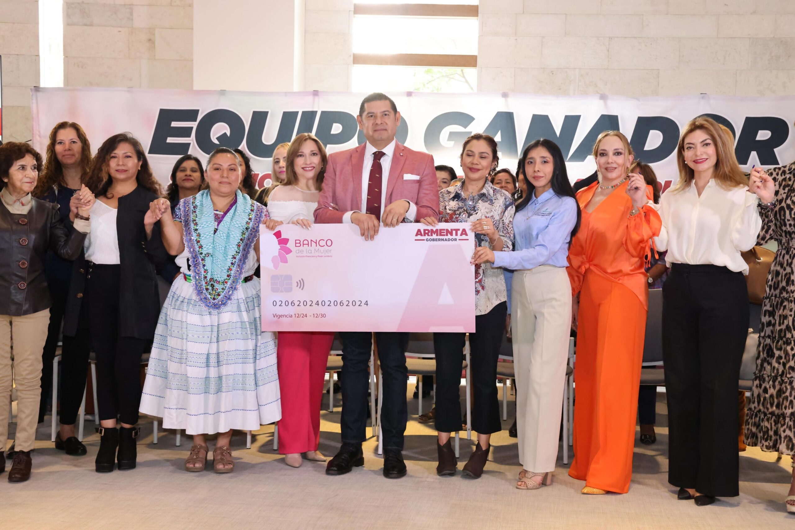  El banco de la mujer combatirá las desigualdades en Puebla: Armenta