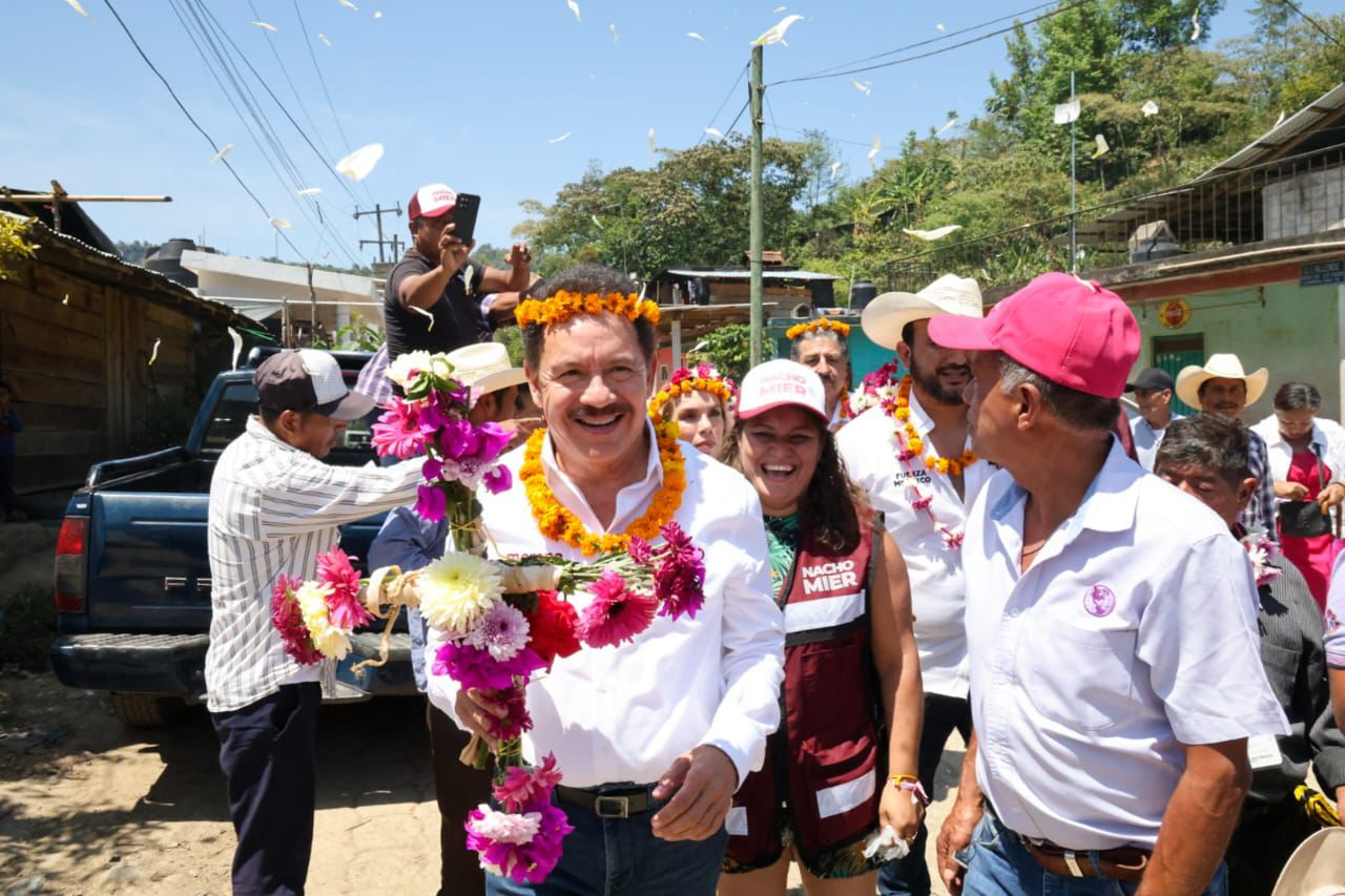  Unidos transformaremos Tlaola y el estado de Puebla: Nacho Mier