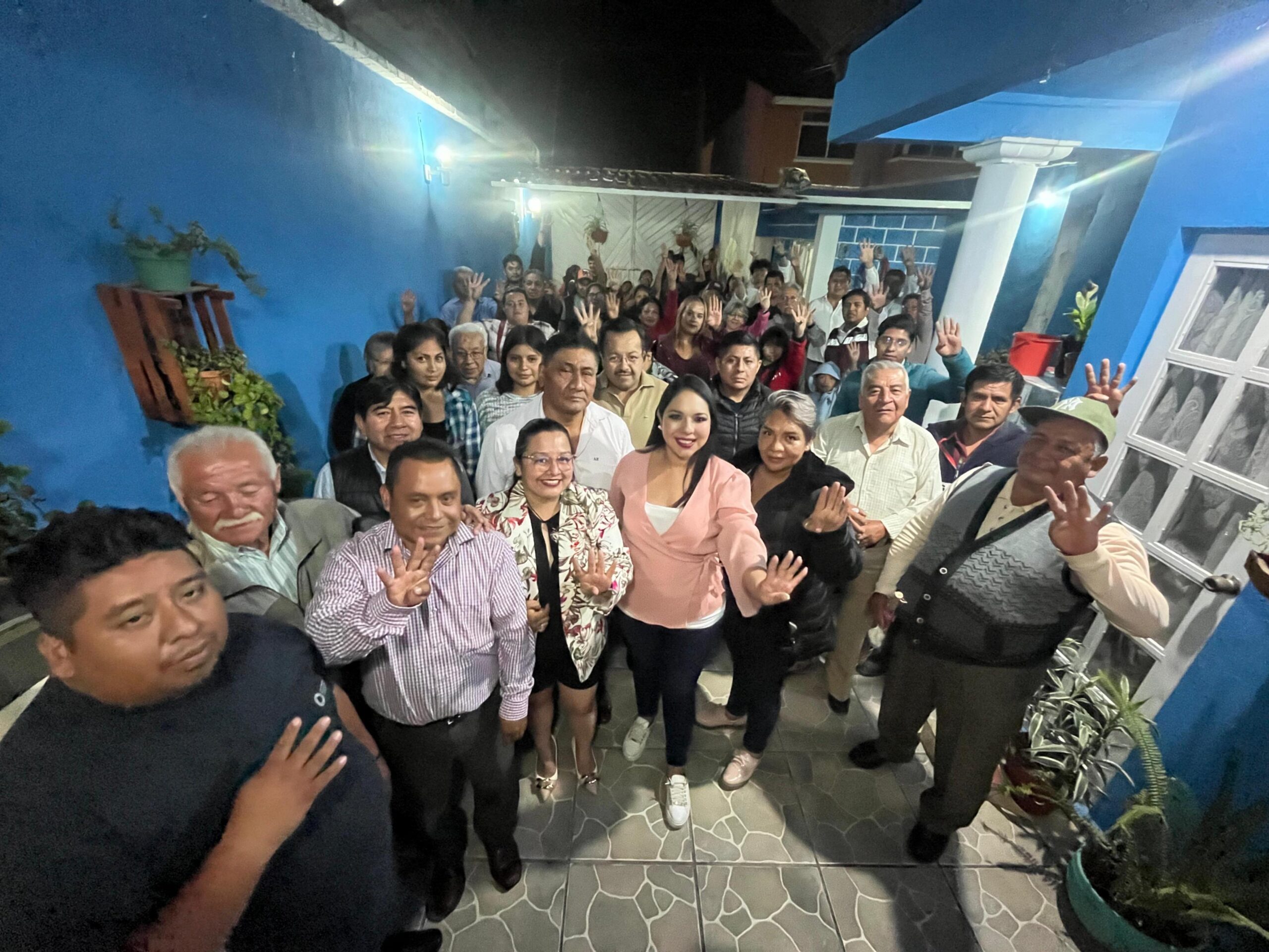  Continúa Tonantzin Fernández sumando el apoyo de todos los sectores sociales de San Pedro Cholula