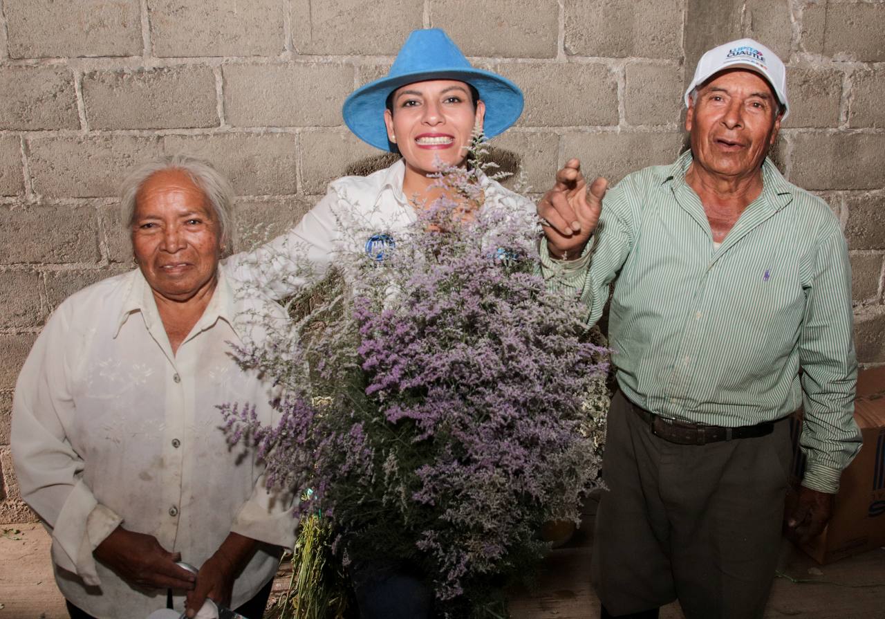  De la mano de las y los sanandreseños Lupita Cuautle continúa con el cambio de rumbo