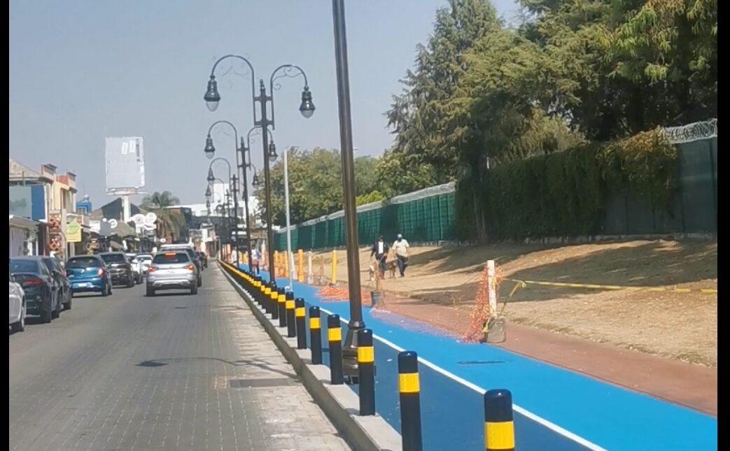 Se pausa cambio de sentido vial sobre la 14 Oriente en San Andrés Cholula