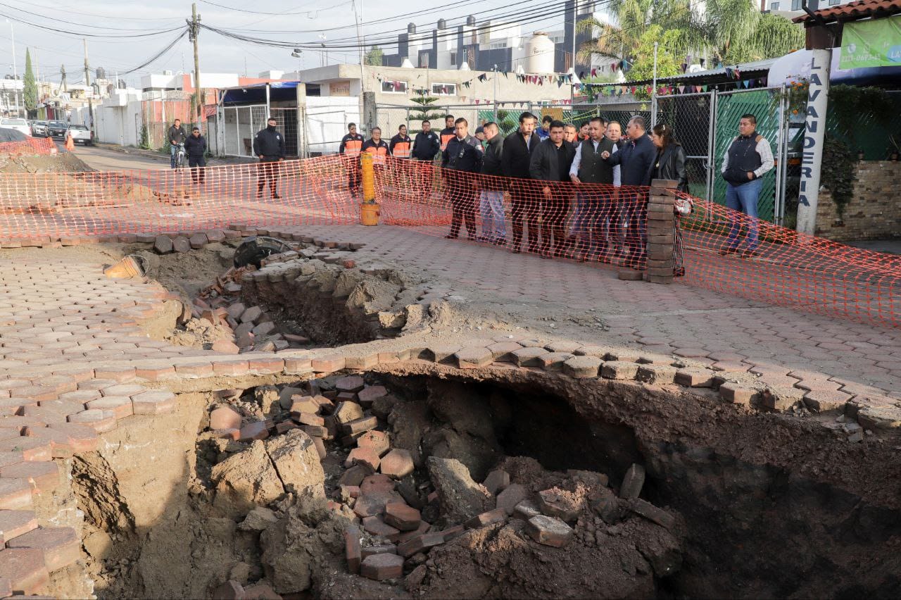  Se realizará diagnóstico en Calle Atzala para evitar más afectaciones: Mundo Tlatehui