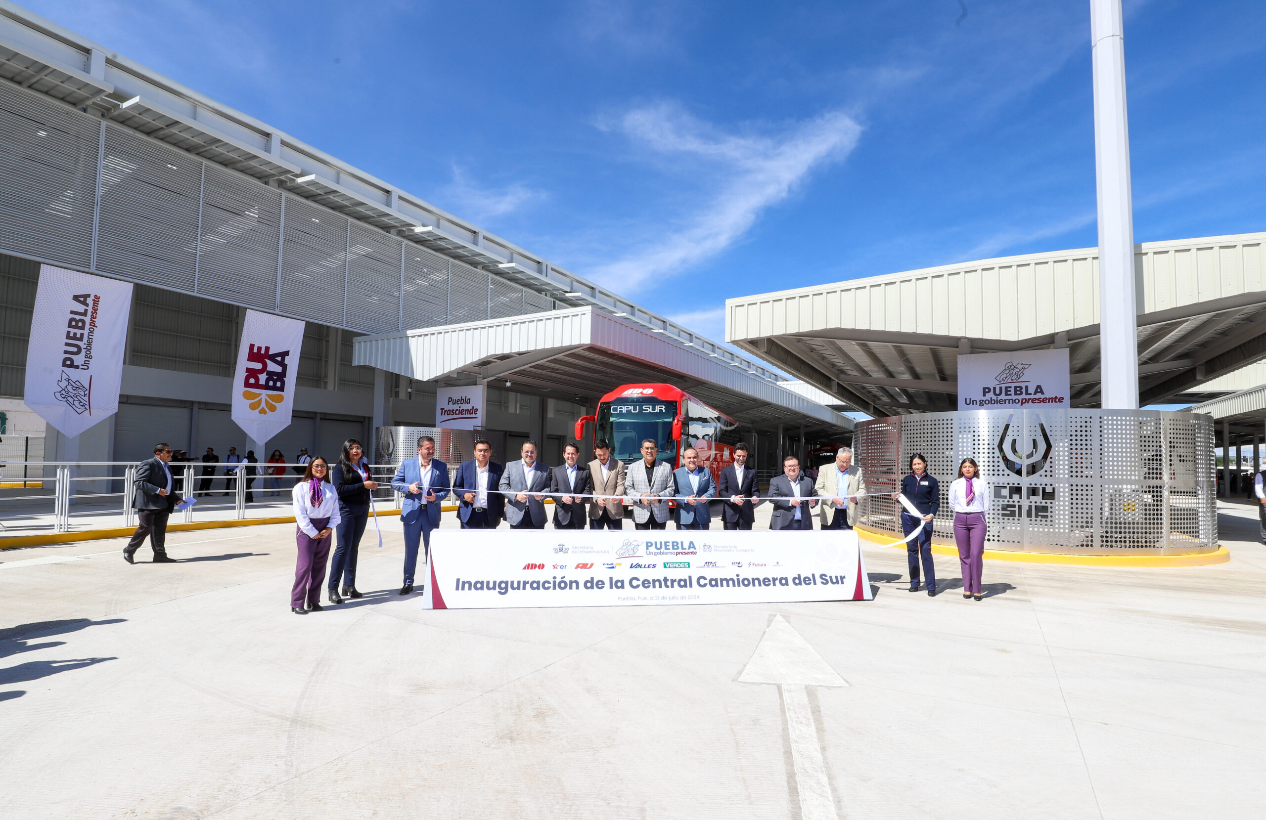  Con nueva Central Camionera del Sur, Gobierno Estatal mejora movilidad Regional