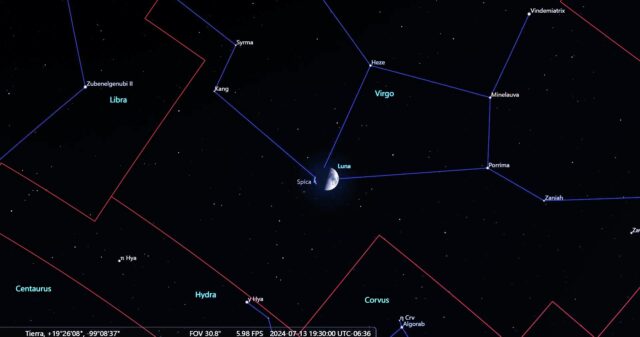 la luna astros Planeta