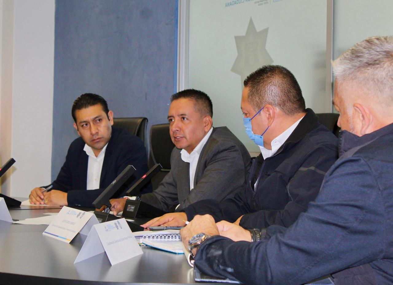  Prevalece en San Andrés Cholula mesa de Seguridad y Justicia, fue presidida por Mundo Tlatehui