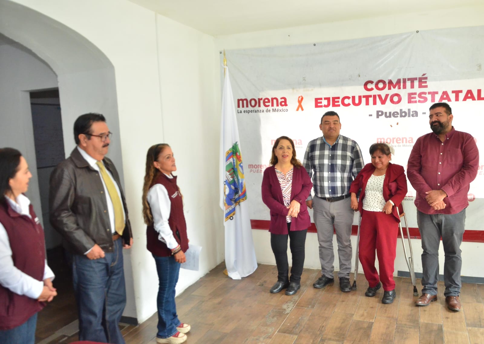  Morena toma protesta a la Comisión de discapacidad