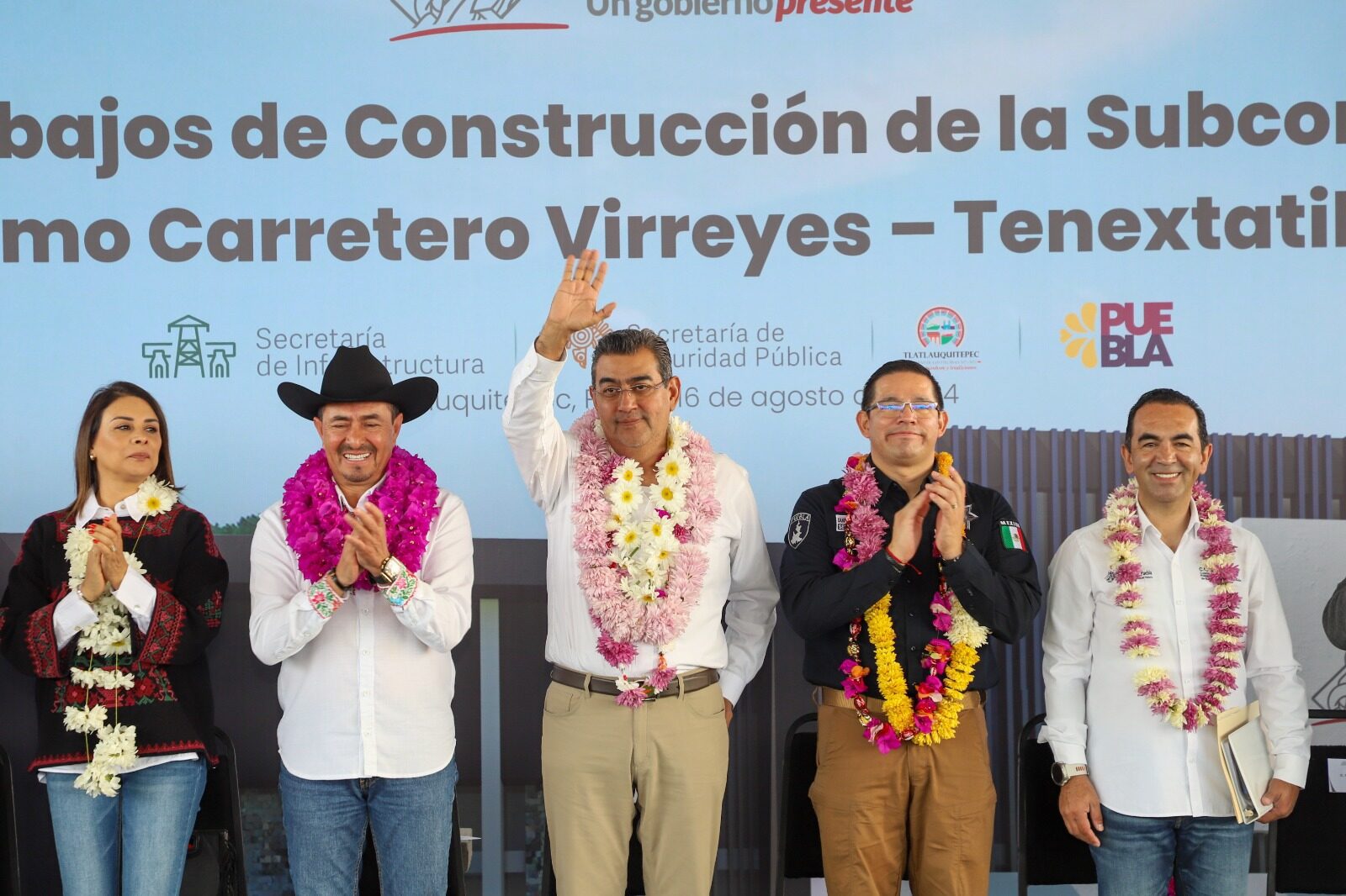  Inicia construcción de Subcomandancia del tramo carretero Virreyes-Tenextatiloyan-Teziutlán.