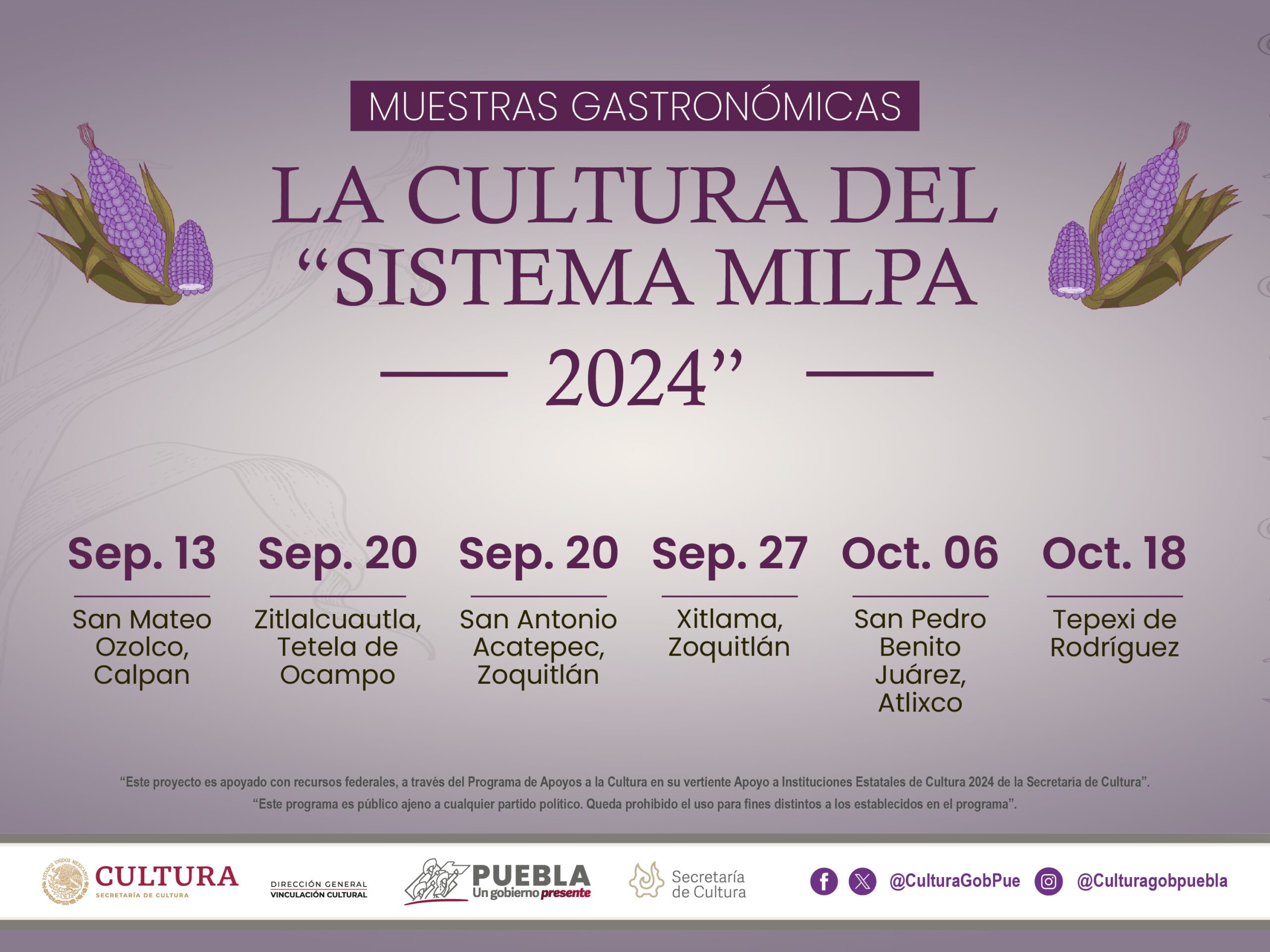  Difundirá gobierno estatal importancia de la milpa con muestras gastronómicas