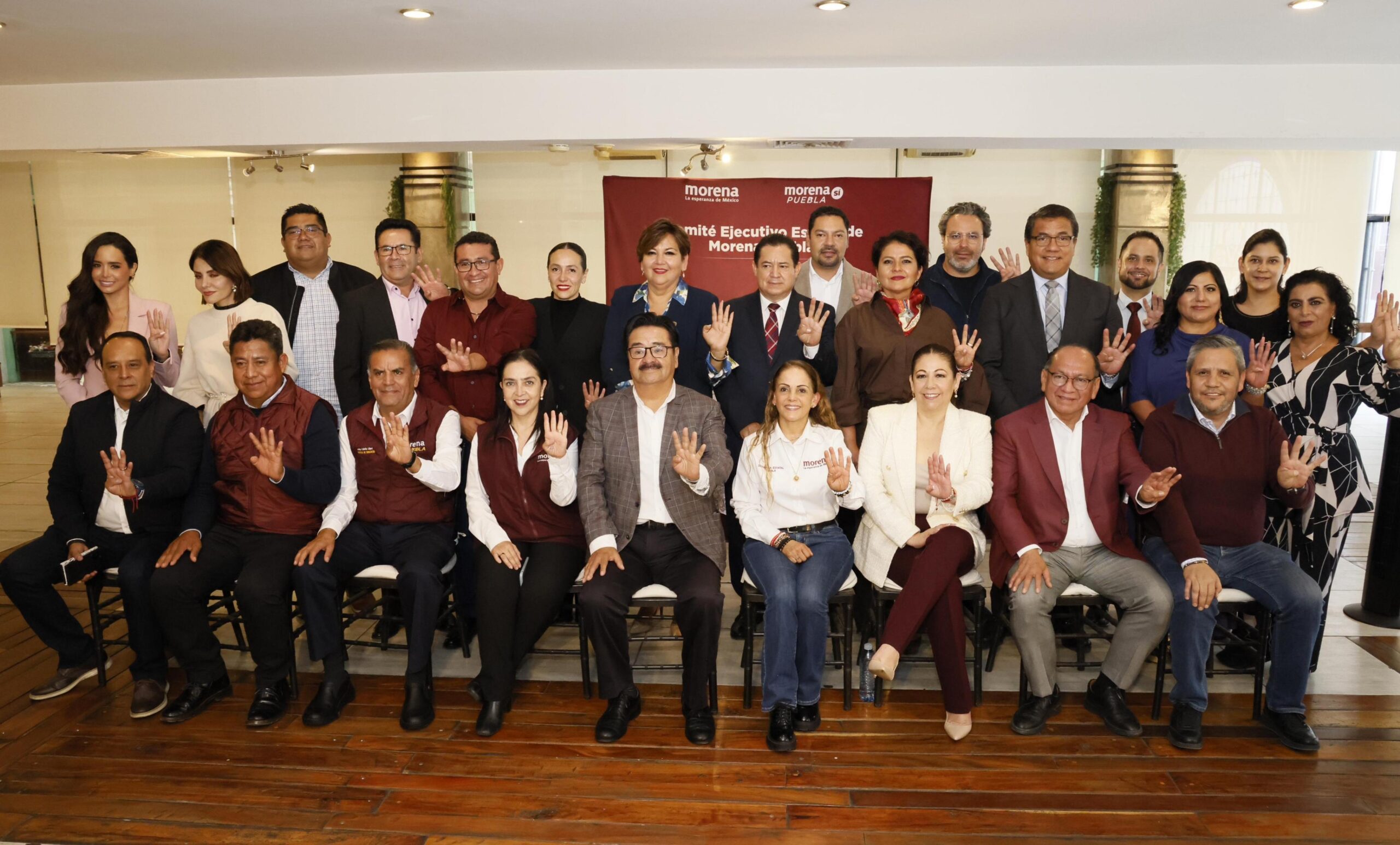  Morena en Puebla, llama a rechazar campañas sucias contra la Reforma del Poder Judicial