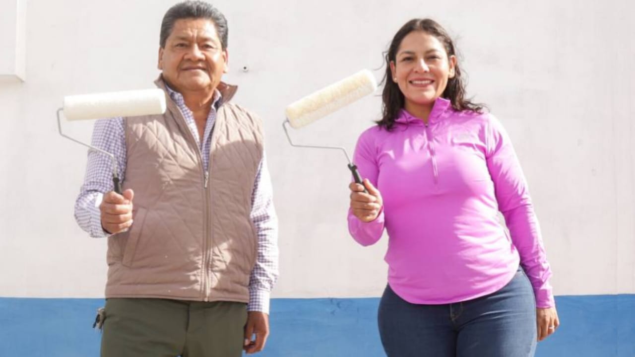  Arranca Lupita Cuautle con rehabilitación de espacios deportivos en San Andrés Cholula