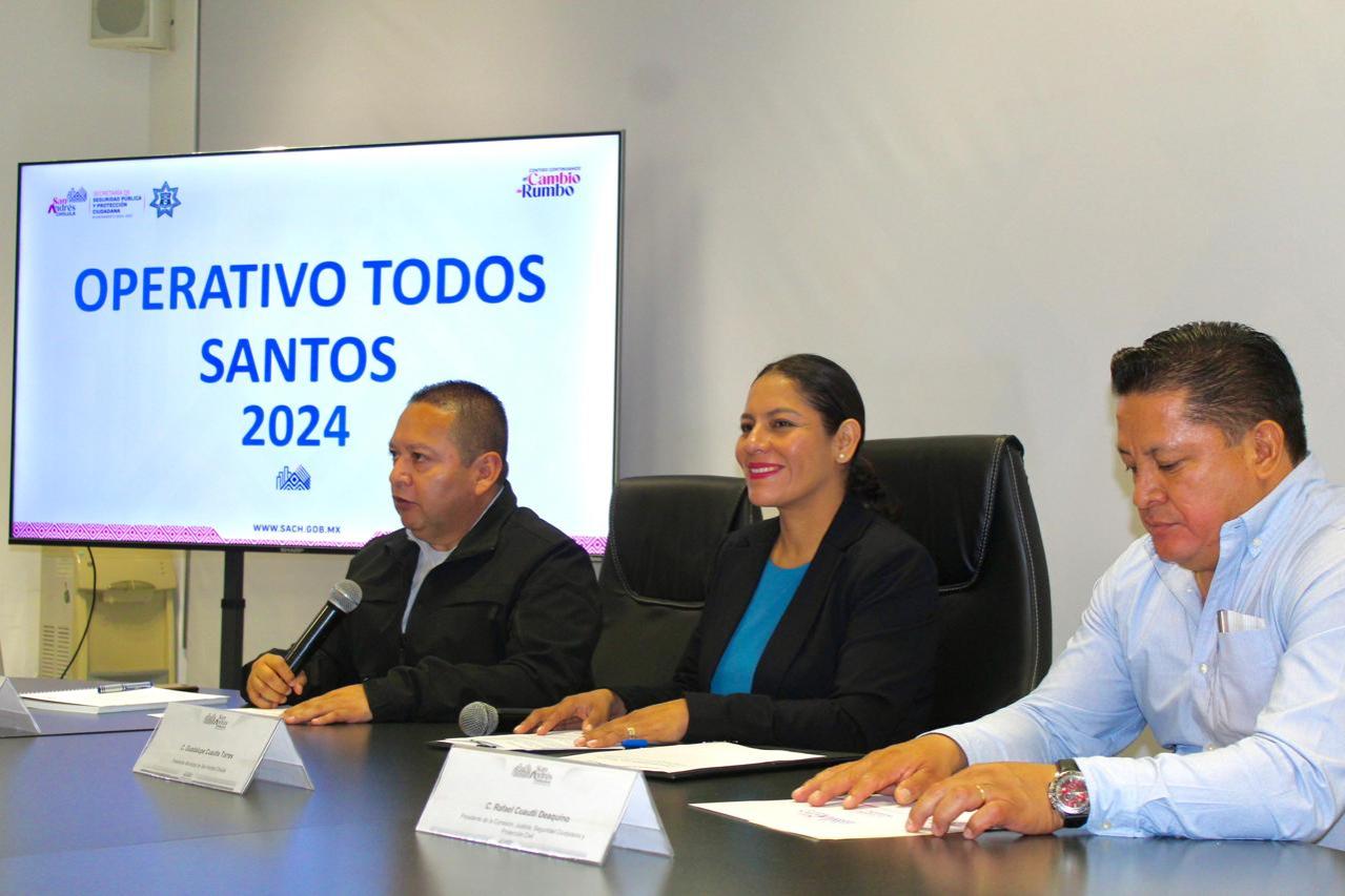  Gobierno de San Andrés Cholula pone en marcha Operativo Todos Santos 2024