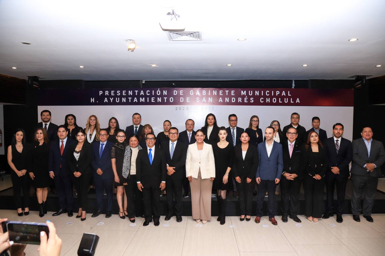  Presenta Lupita Cuautle gabinete de la Administración 2024-2027
