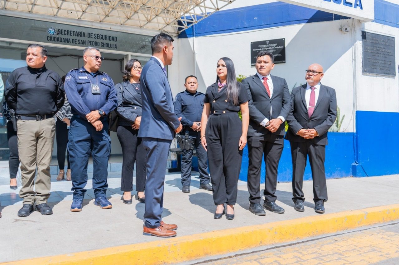  Reforzar la seguridad de San Pedro Cholula, prioridad de Tonantzin Fernández