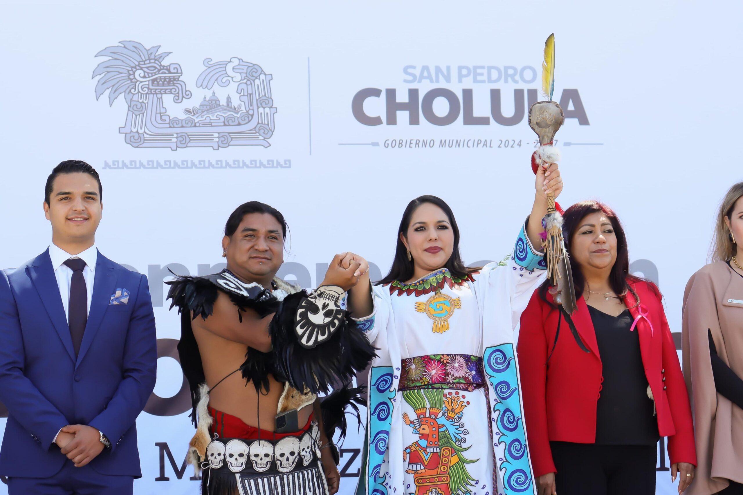  Conmemora Ayuntamiento 505 años de la Matanza de Cholula