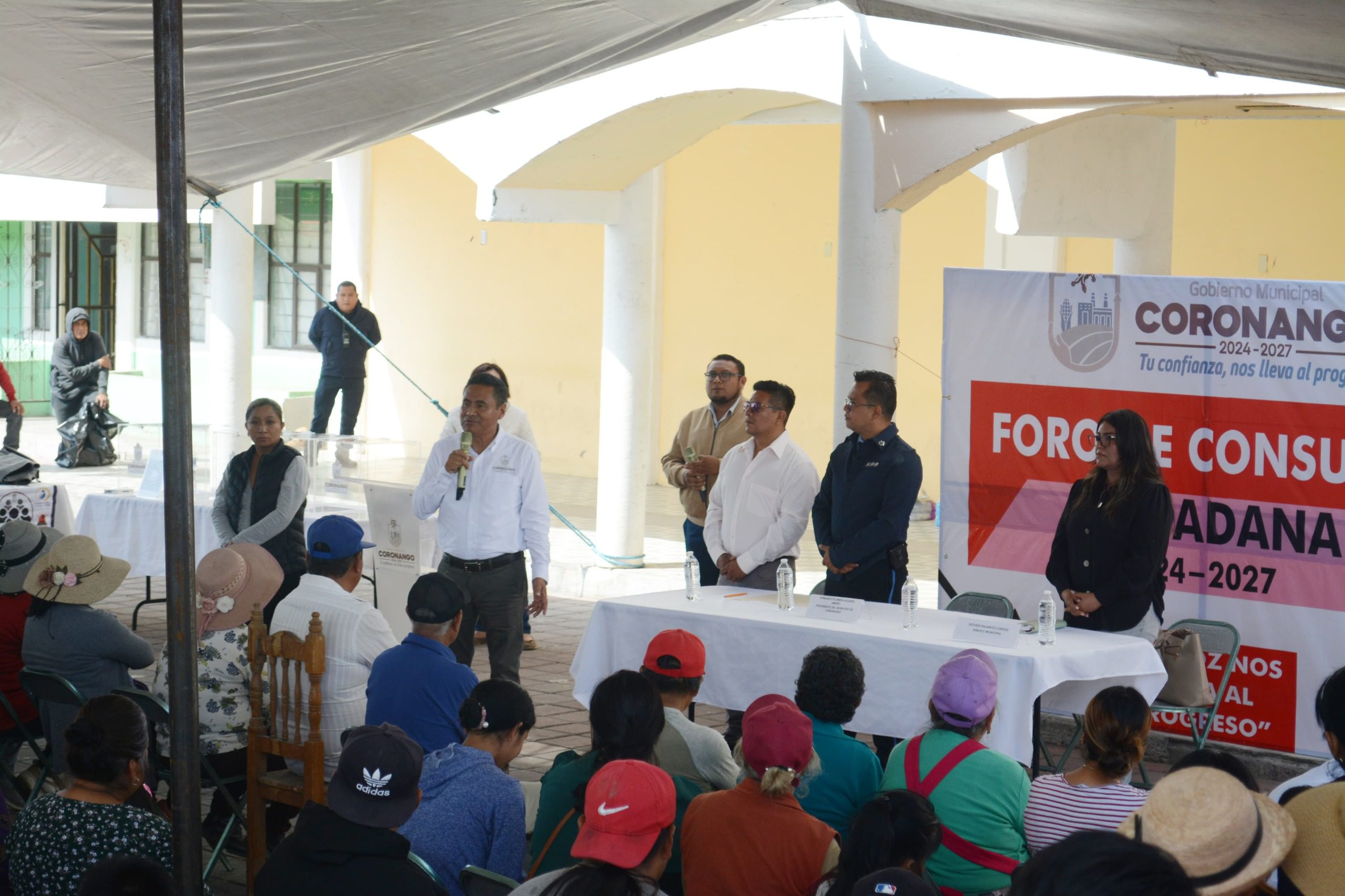  Inicia Armando Aguirre Foros de Consulta Ciudadana Coronango 2024-2027