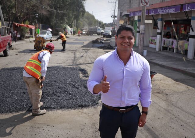 Omar Cuautlancingo bacheo
