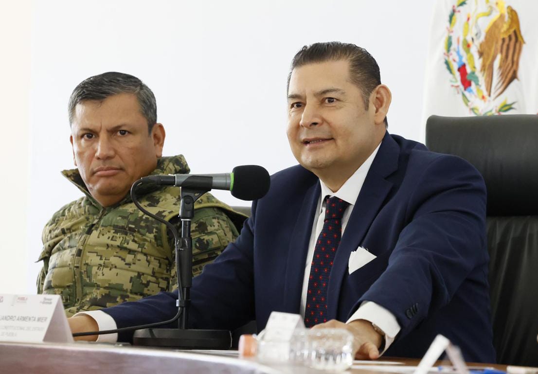  Garantizar la seguridad de las familias poblanas, prioridad para el Gobernador Alejandro Armenta