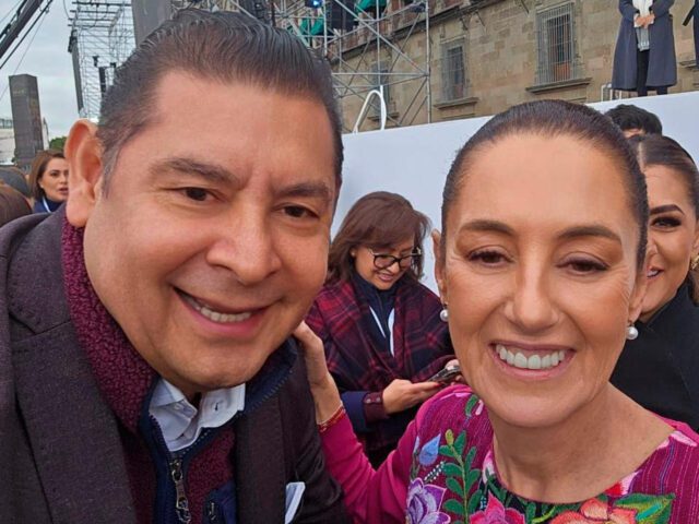 Alejandro Armenta y claudia Sheinbaum