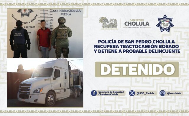 SAN PEDRO CHOLULA SEGURIDAD