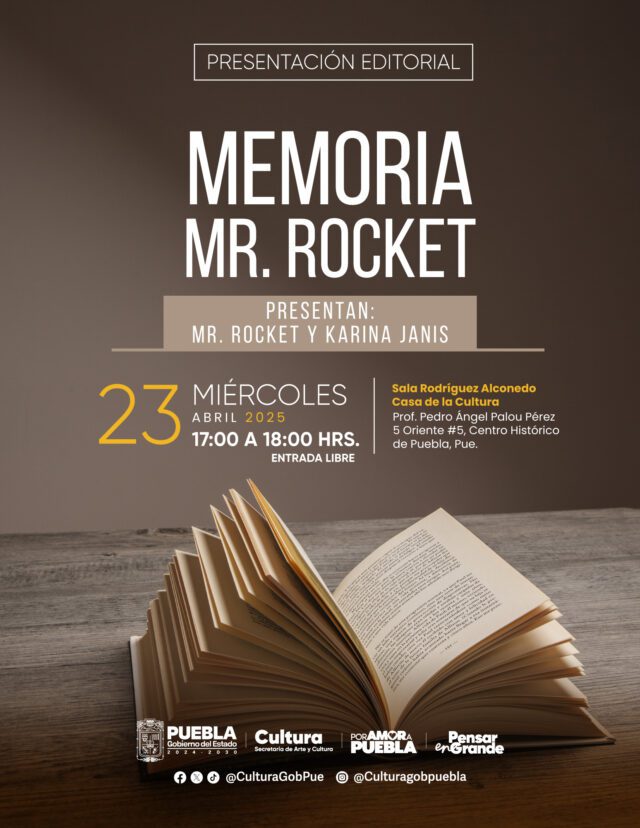 Día del Libro mr rocket