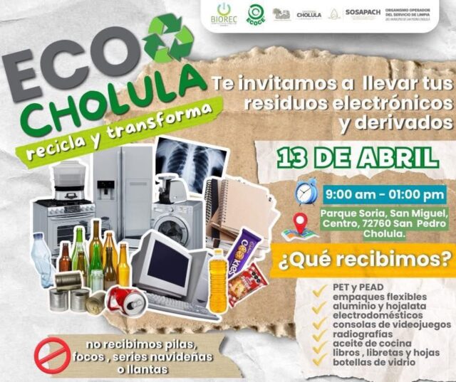 EcoCholula San Pedro SOSAPACH