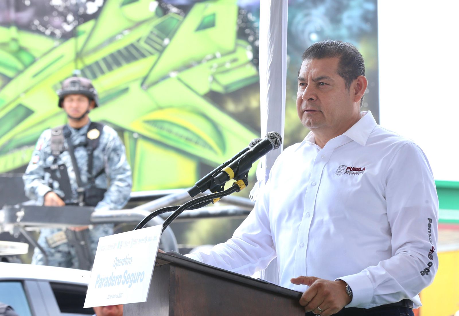  Con el respaldo de la presidenta Sheinbaum en Puebla se fortalece la seguridad
