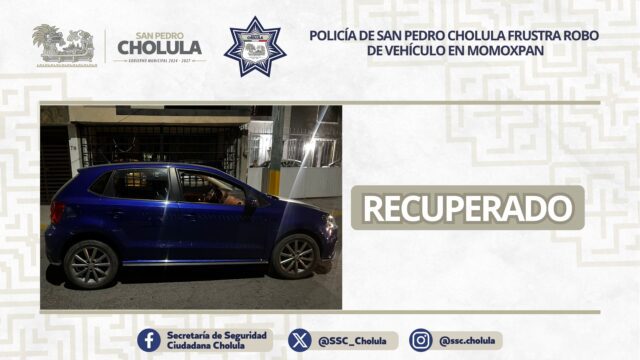 SAN PEDRO CHOLULA SEGURIDAD MUNICIPAL