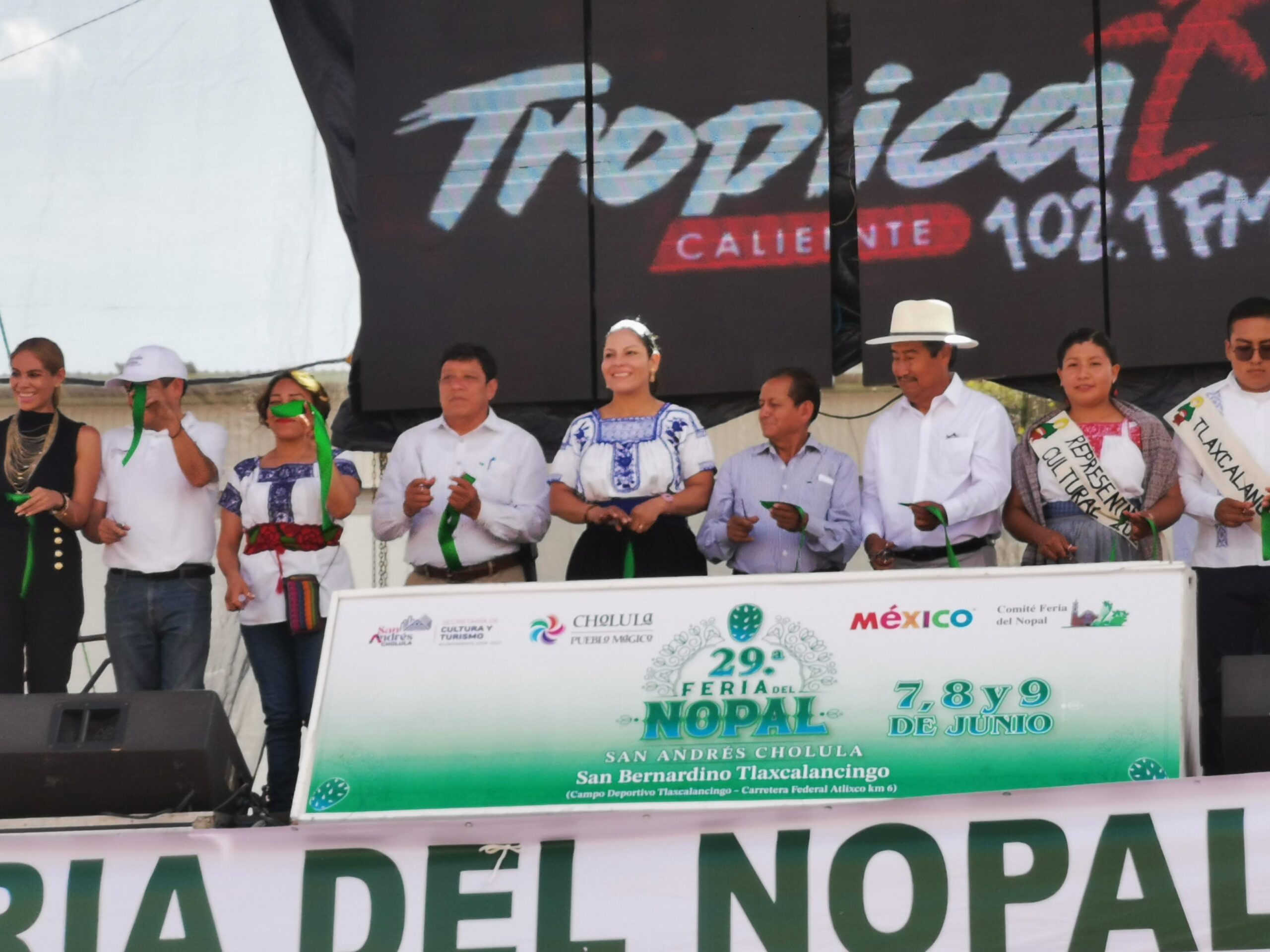  Inaugura Lupita Cuautle 29ª Feria del Nopal en San Bernardino Tlaxcalancingo