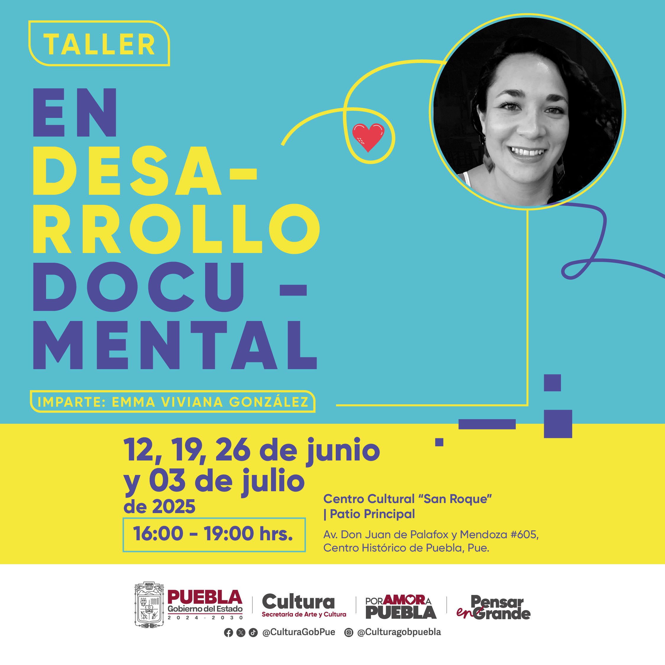  Gobierno estatal brindará taller gratuito de creación de video documental