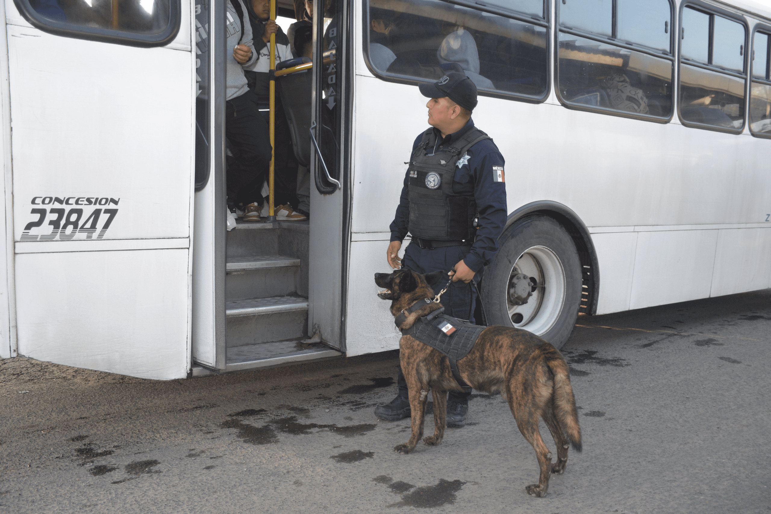  Mediante el operativo Transporte Seguro, la SSC ha inspeccionado más de 6 mil 500 unidades