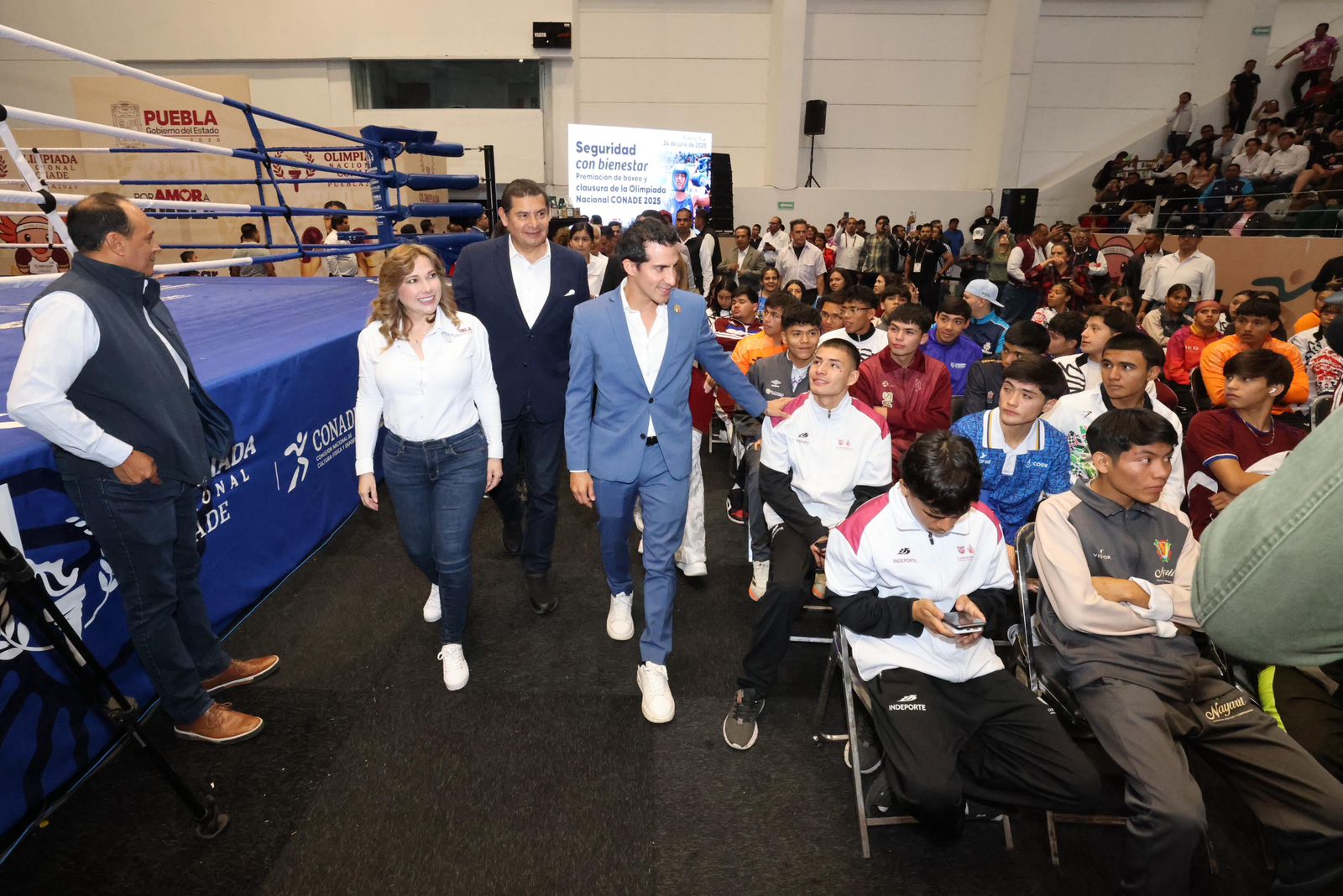  Puebla clausura Olimpiada Nacional CONADE 2025: deporte, eje de bienestar y seguridad