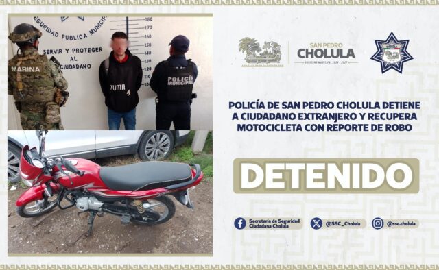 SAN PEDRO CHOLULA SEGURIDAD