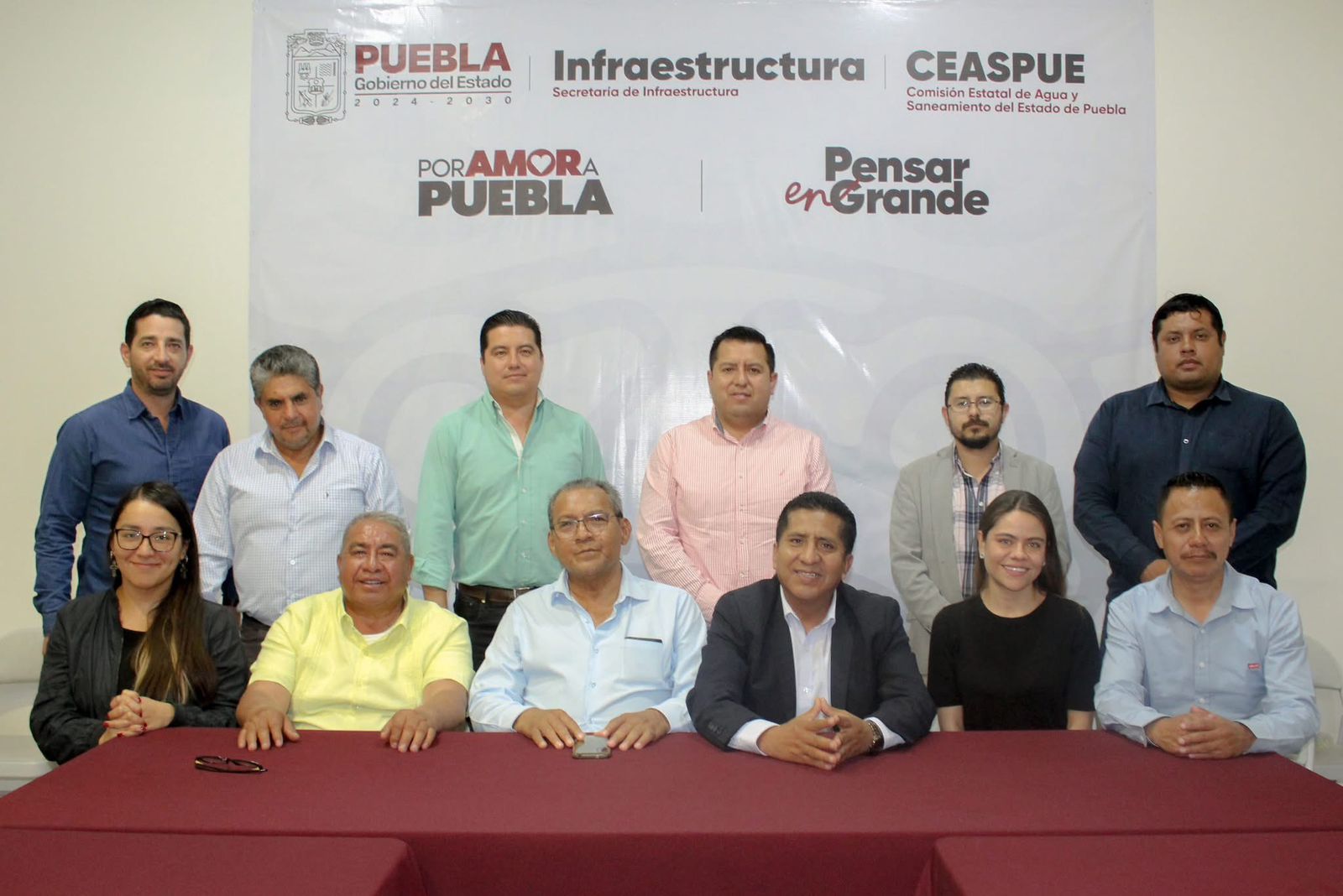  Severiano de la Rosa participó en reunión de trabajo con CEAS Puebla