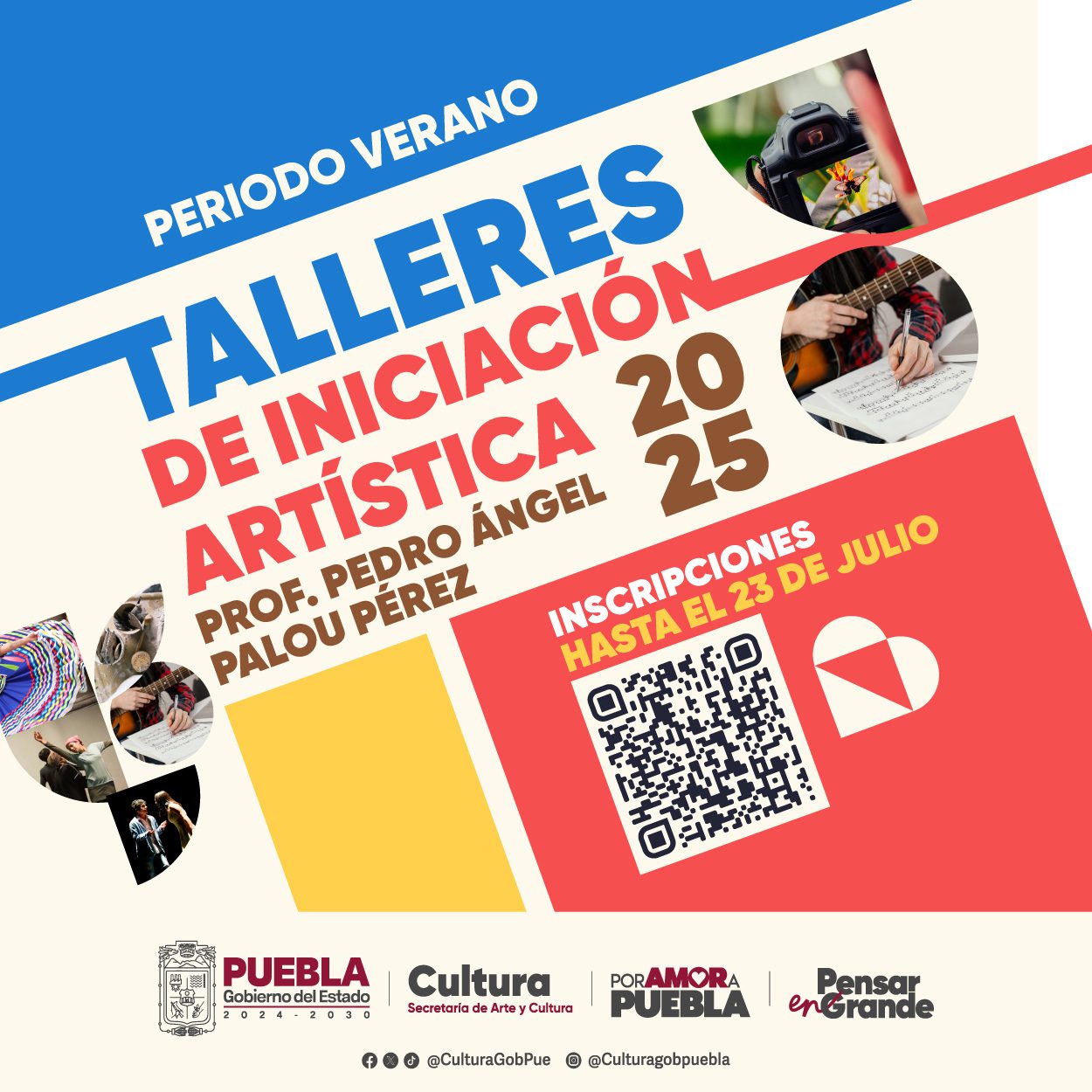  Arte y Cultura anuncia talleres de verano para diferentes edades