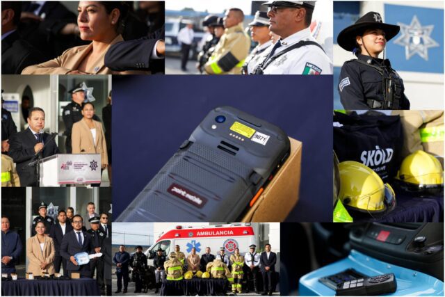 estrategias integrales equipamiento a policías lupita cUAUTLE