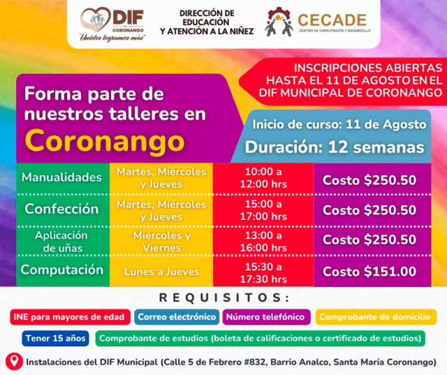 Ofrecen capacitación para la población de Coronango