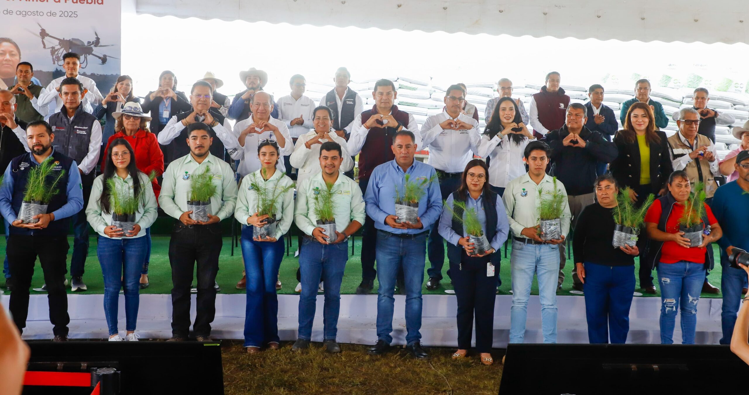  Sembrar vida para cosechar paz: Puebla lanza Plan de Reforestación 2025