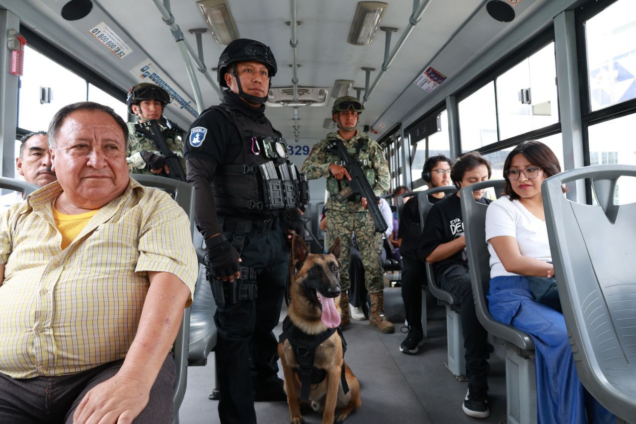  Detienen a presuntos carteristas en transporte RUTA con intervención oportuna