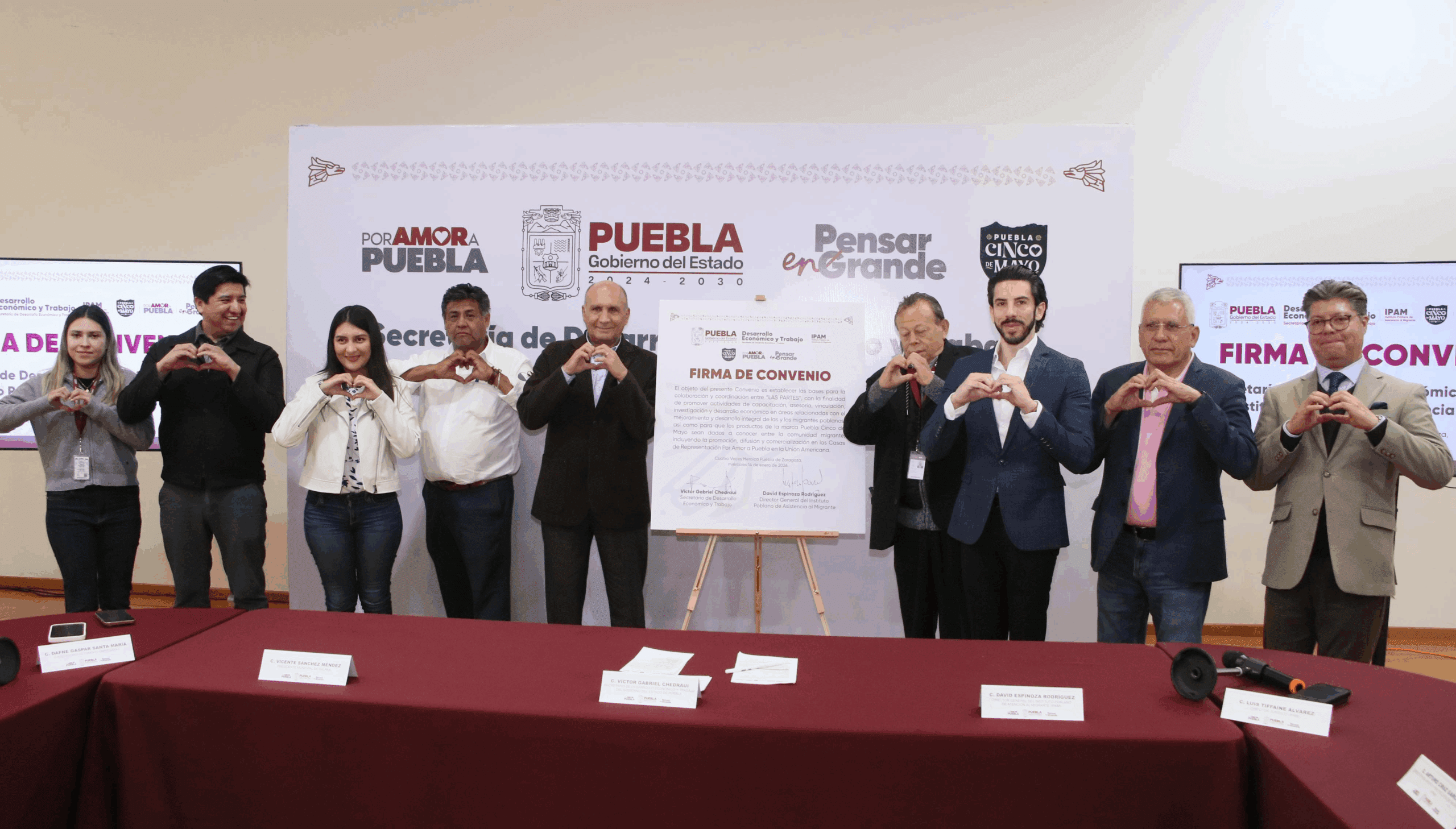  Armenta impulsa economía de migrantes y marca Puebla Cinco de Mayo