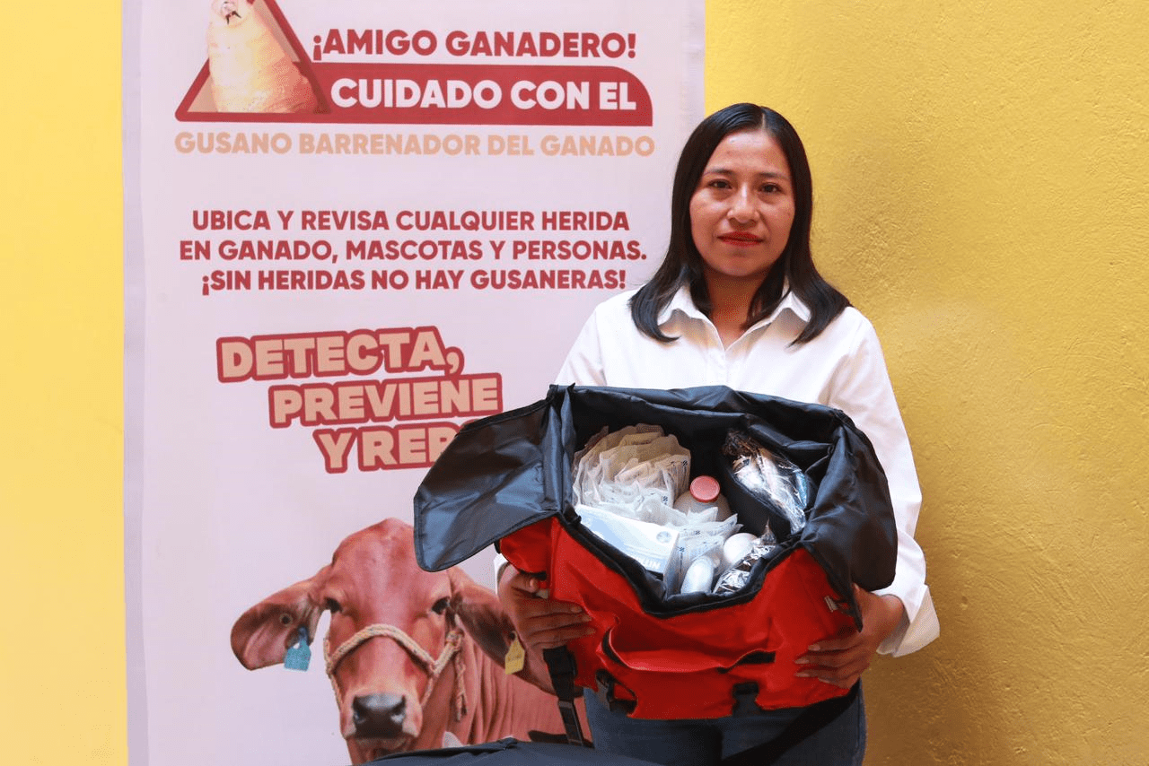  Puebla, referente nacional en el manejo y control del gusano barrenador del ganado