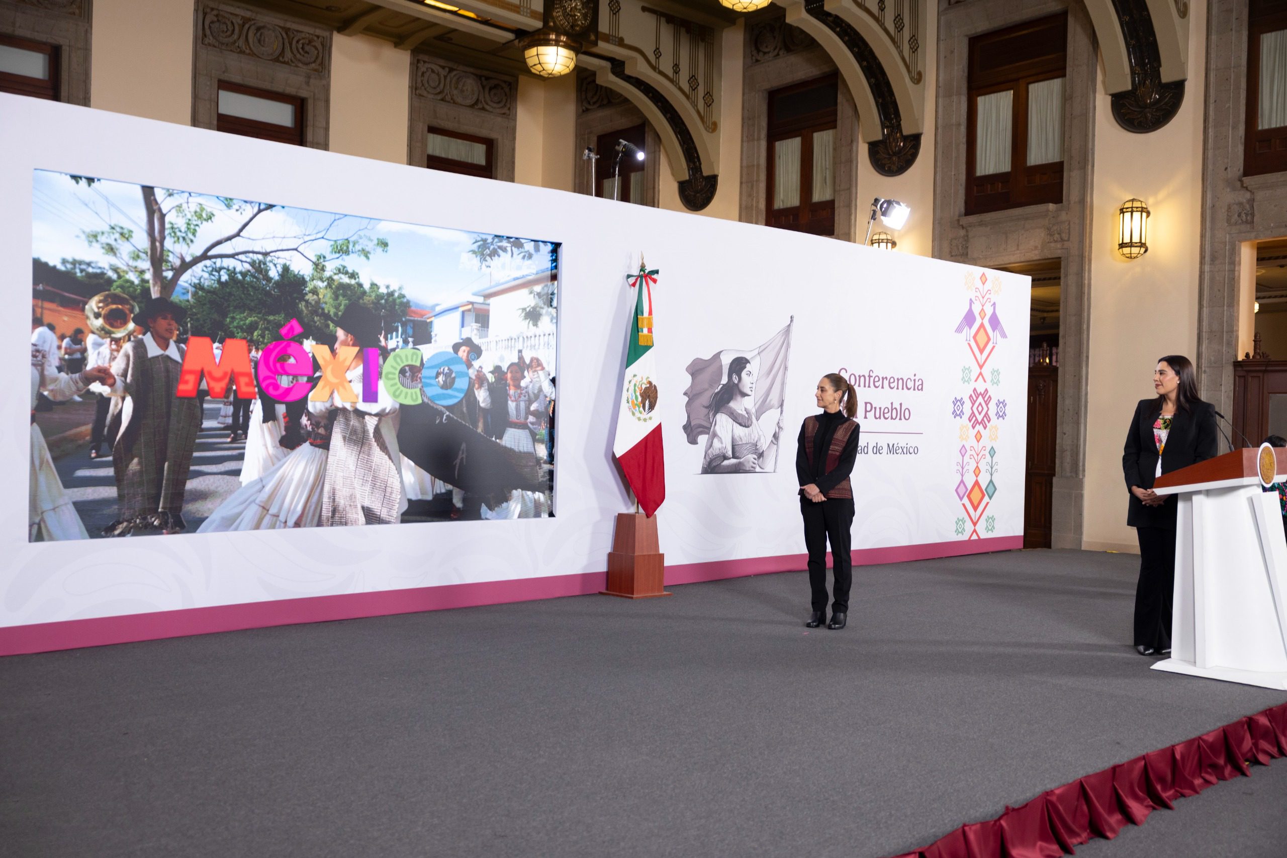  Llegada de 98.2 millones de visitantes Internacionales a México en 2025 es el resultado de la Grandeza Cultural y la Transformación el país