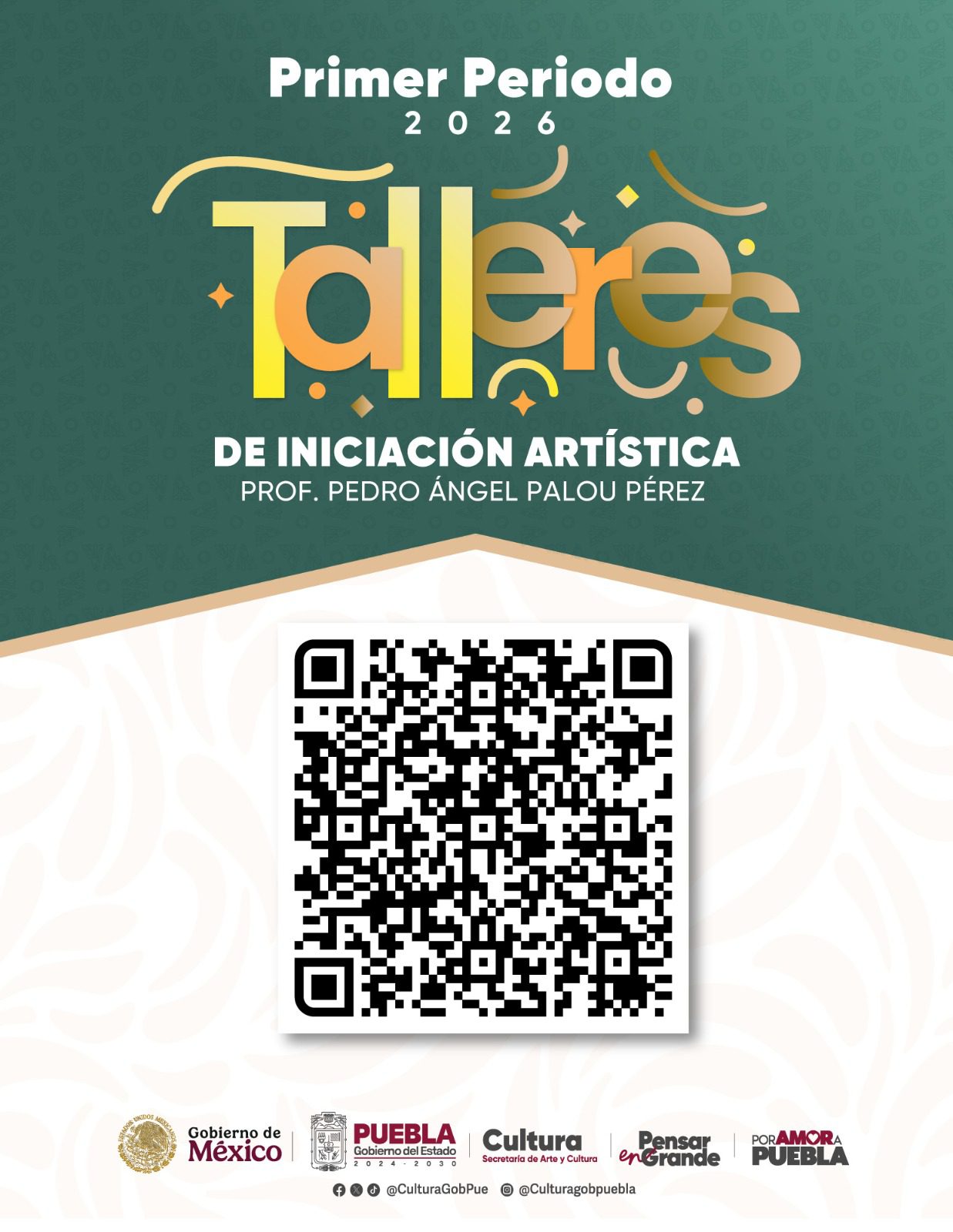  Abren inscripciones para Talleres de Iniciación Artística en Puebla