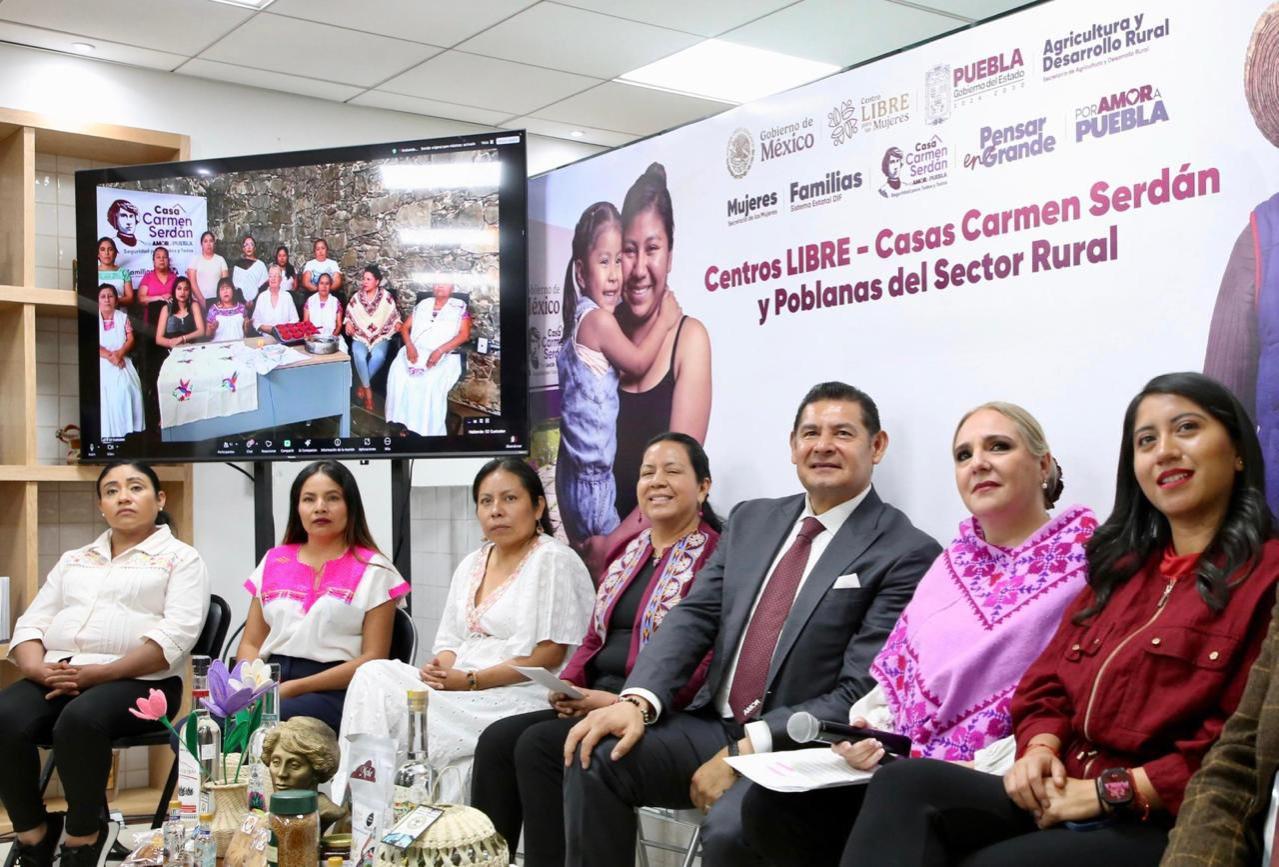  Centros LIBRE Casas Carmén Serdán, Modelo único que disminuye violencia de género