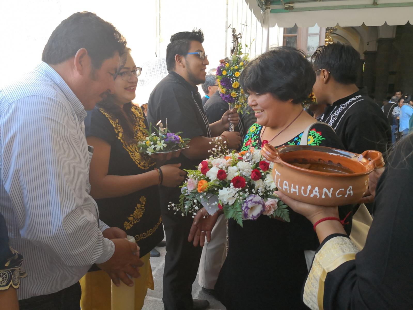  Barrios de San Pedro Cholula piden respeto a la fiesta de la Tlahuanca y a sus tradiciones