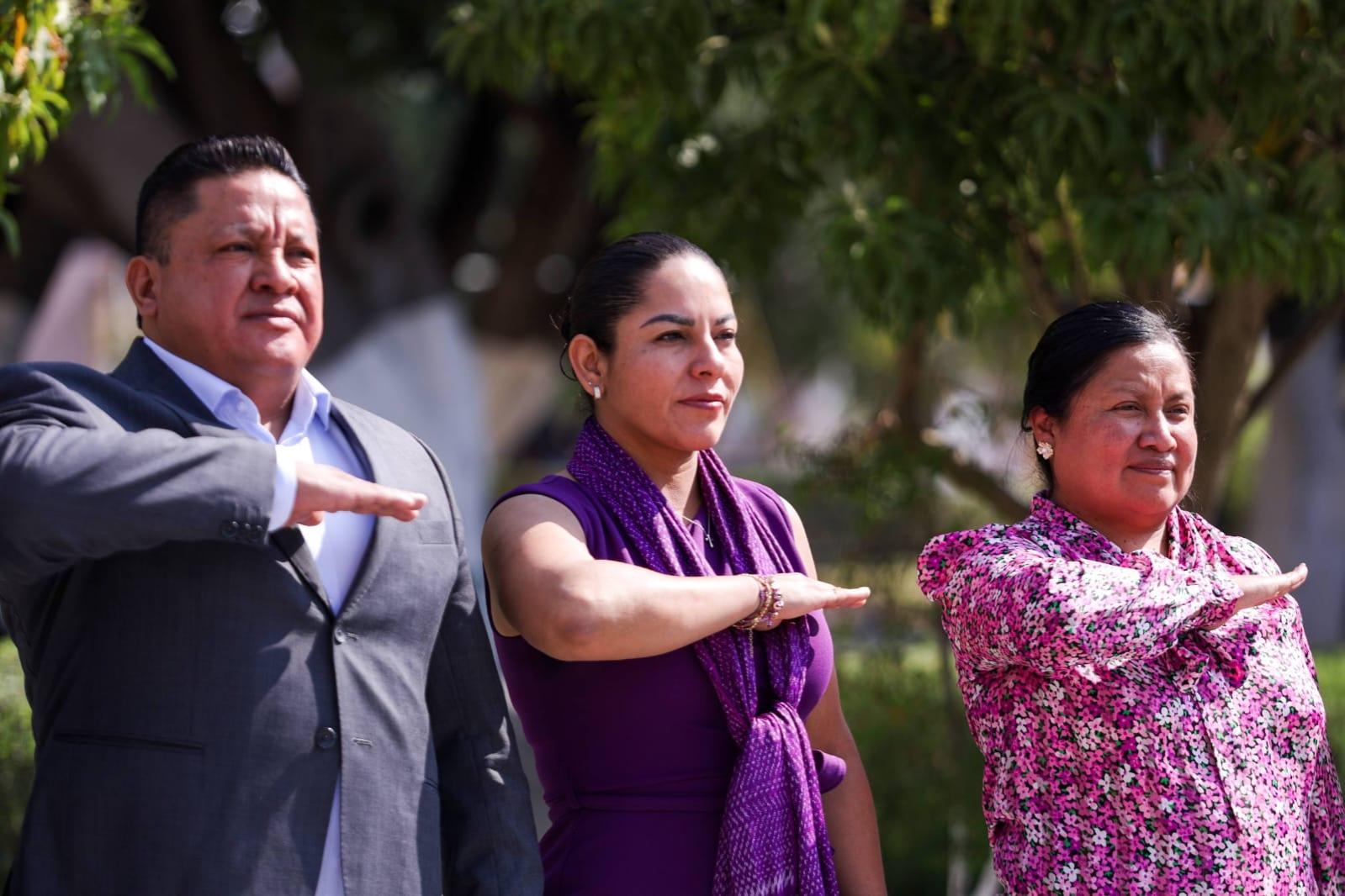  En el marco del 8M Lupita Cuautle reafirma compromiso por la igualdad de las mujeres