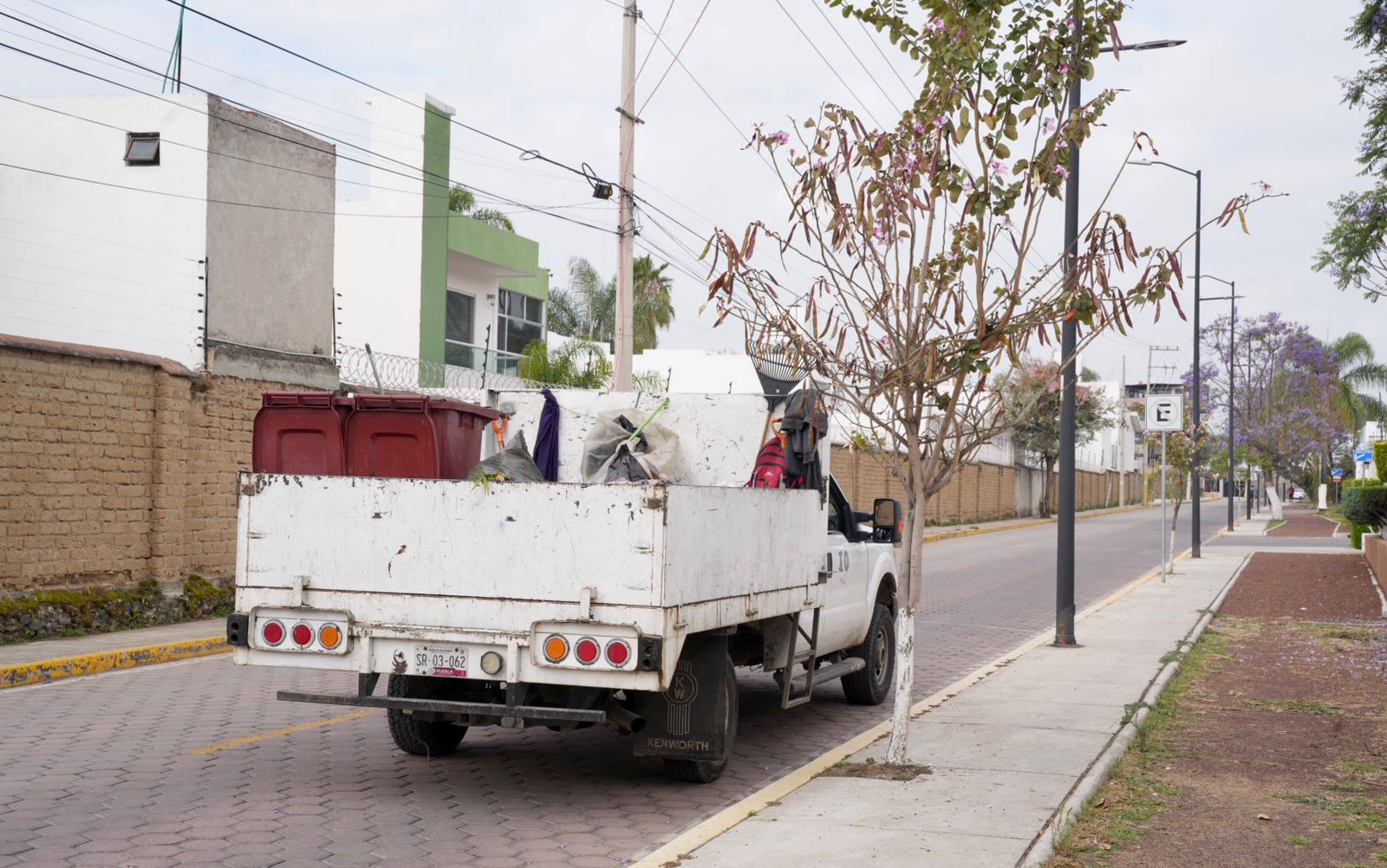  Garantiza Gobierno de San Pedro Cholula servicios de limpia en días festivos
