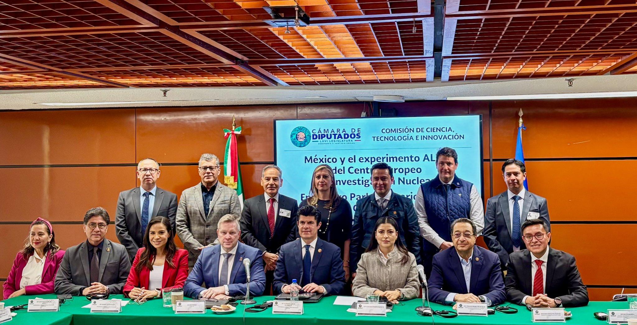  Realizan en San Lázaro el encuentro parlamentario “México y el experimento ALICE del Centro Europeo de Investigación Nuclear”